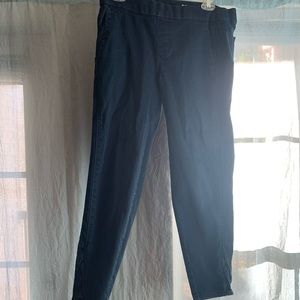 Dark wash ankle jeggings